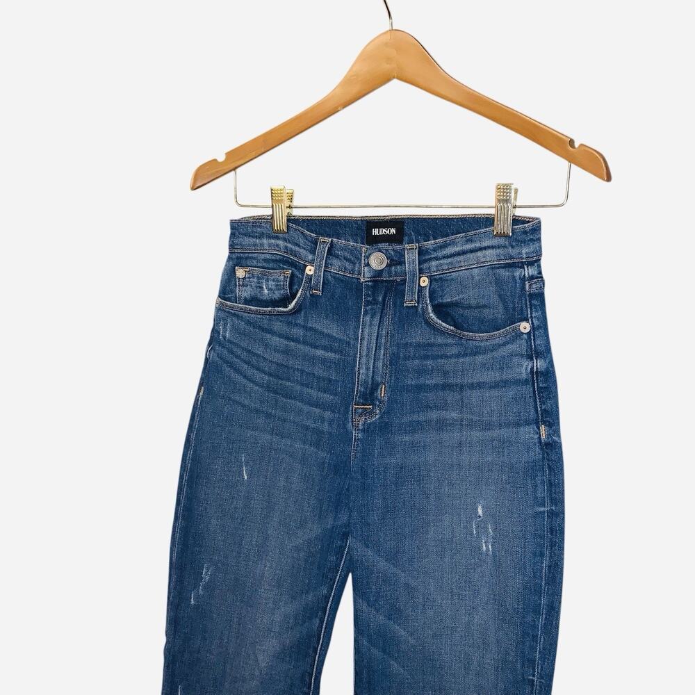 Hudson Jeans High Rise Zooey Straight Crop SZ 25 - Picture 6 of 9
